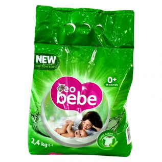 Լվ Փոշի Teo Bebe 2.4կգ Մանկական Sensitive Aloe 1
