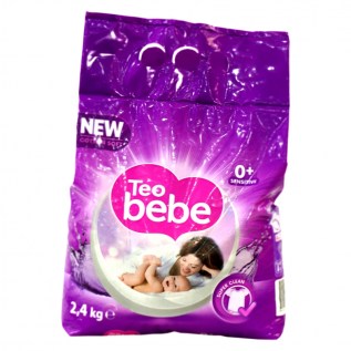 Լվ Փոշի Teo Bebe 2.4կգ Մանկական Sensitive Violet 1