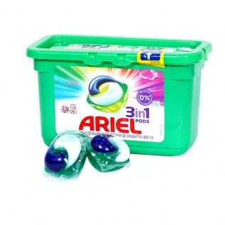 Հաբ Լվացքի ARIEL 12հտ Color 3in1 Pods 1