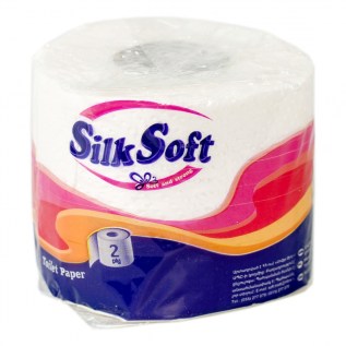 Թուղթ Զուգարանի Silk Soft 2շ 1հտ 90075 գազ/գ 1