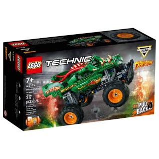 Կոնստրուկտոր LEGO Technic 42149 2-ը 1-ում Monster Jam Dragon 217 կտոր 7+ 1