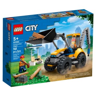 Կոնստրուկտոր LEGO City 60385 շինարարական էքսկավատոր 148 կտոր 5+ 1