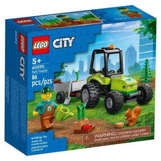 Կոնստրուկտոր LEGO City 60390 այգում աշխատելու տրակտոր 86 կտոր 5+ 1