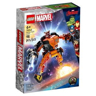 Կոնստրուկտոր LEGO Marvel 76243 հրթիռային մեխանիկական զրահ 98 կտոր 6+ 1