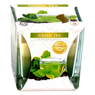 Մոմ Bispol 170գ 80-83 Քառակուսի Բաժակ Green Tea 1